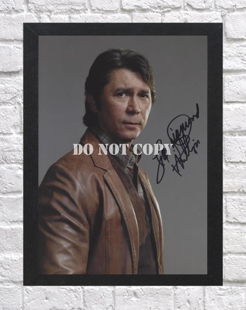 Lou Diamond Phillips Signed Autographed Photo Poster tv1075 A4 8.3x11.7""