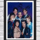 Happy Days Cast Signed Autographed Photo Poster tv1042 A4 8.3x11.7""
