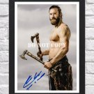 Clive Standen Vikings Signed Autographed Photo Poster tv1026 A4 8.3x11.7""