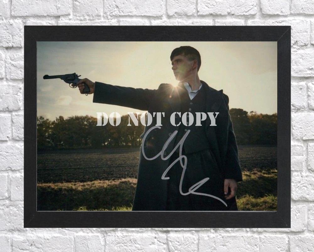 Cillian Murphy Peaky Blinders Signed Autographed Photo Poster tv997 A4 8.3x11.7""