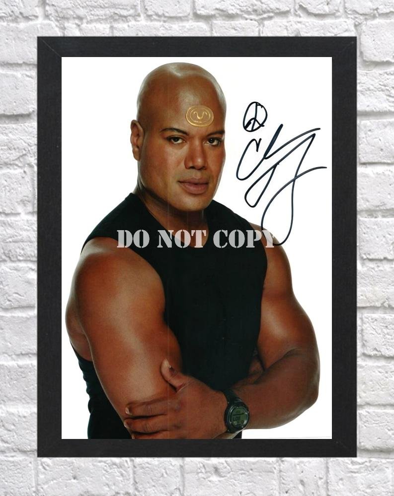 Christopher Judge Stargate Signed Autographed Photo Poster tv980 A4 8.3x11.7""