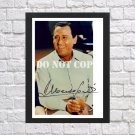 Alberto Sordi Autographed Signed Print Photo Poster mo1547 A4 8.3x11.7""