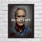Clint Eastwood Autographed Signed Print Photo Poster 1 mo1494 A4 8.3x11.7""
