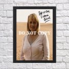 Doctor Dr Who Vicky Alcock Autographed Signed Print Photo Poster mo1491 A4 8.3x11.7""