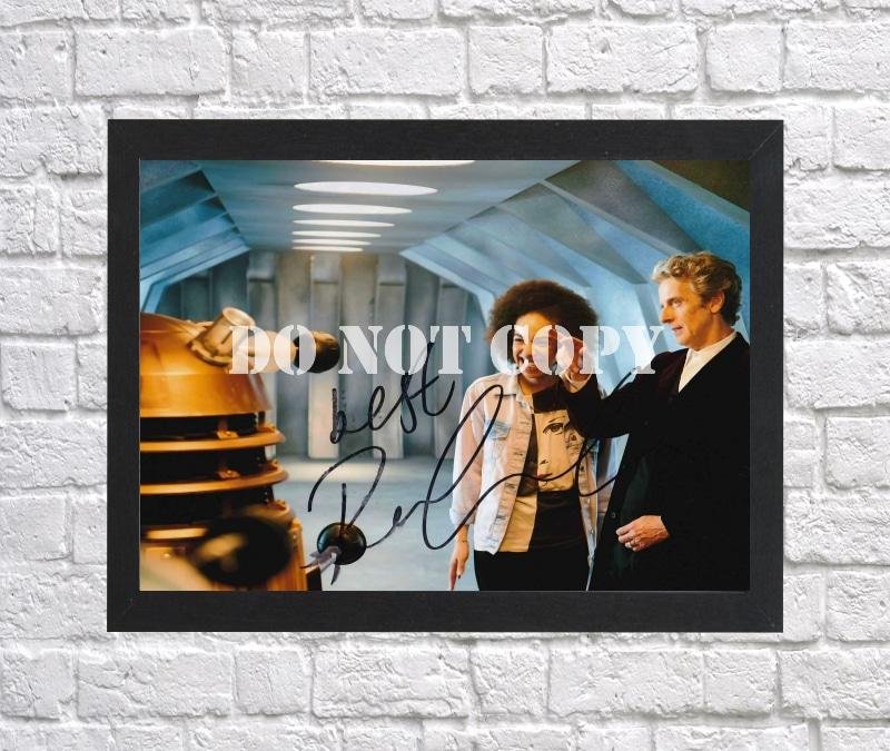 Doctor Dr Who Pearl Mackie Autographed Signed Print Photo Poster 3 mo1486 A4 8.3x11.7""