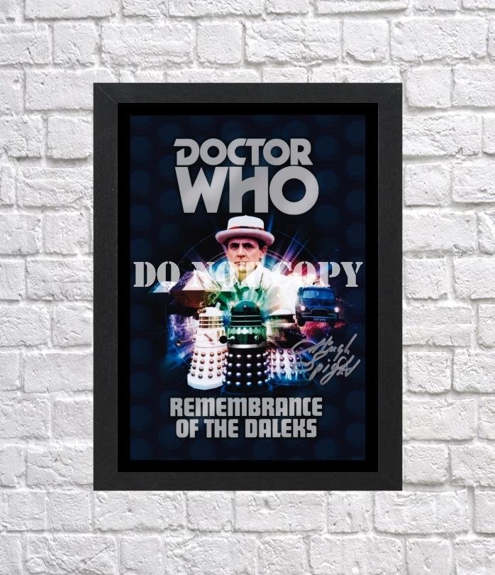 Doctor Dr Who Hugh Spight Autographed Signed Print Photo Poster mo1466 A4 8.3x11.7""