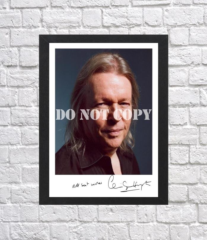 Christopher Hampton Director Autographed Signed Print Photo Poster mo1445 A4 8.3x11.7""