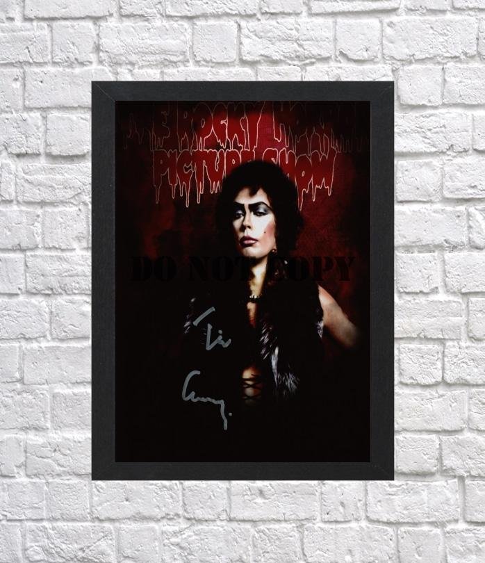 Tim Curry The Rocky Horror Picture Show Autographed Signed Photo Poster 1 mo1341 A4 8.3x11.7""