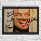 The Shinning Cast Autographed Signed Photo Poster mo1340 A4 8.3x11.7""