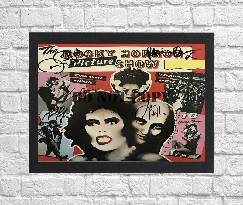 The Rocky Horror Picture Show Cast Autographed Signed Photo Poster 2 mo1337 A4 8.3x11.7""