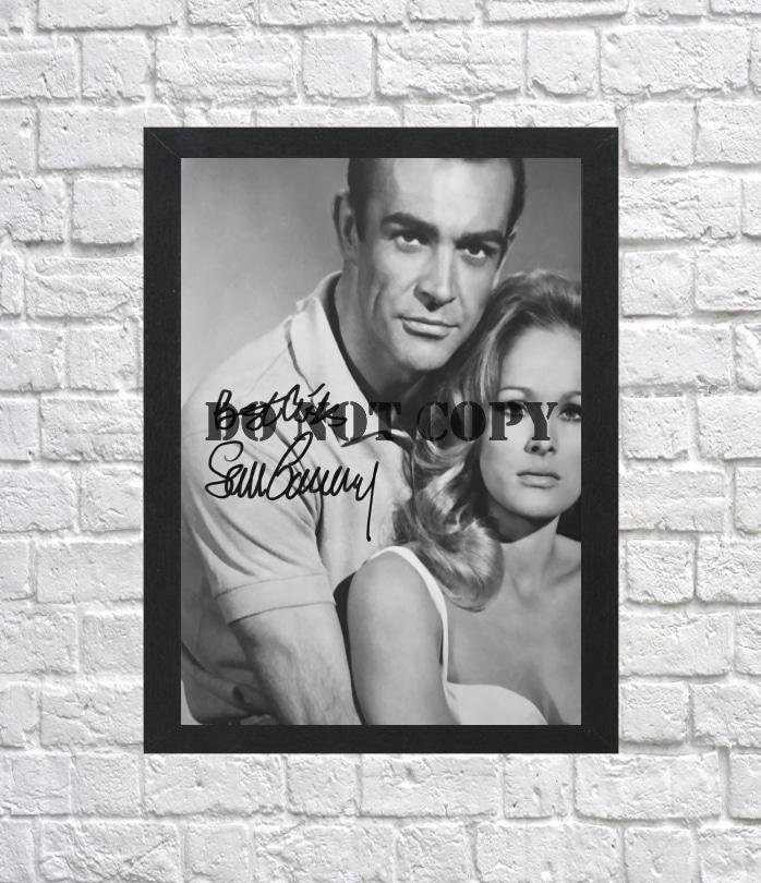 Sean Connery Autographed Signed Photo Poster 2 mo1291 A4 8.3x11.7""