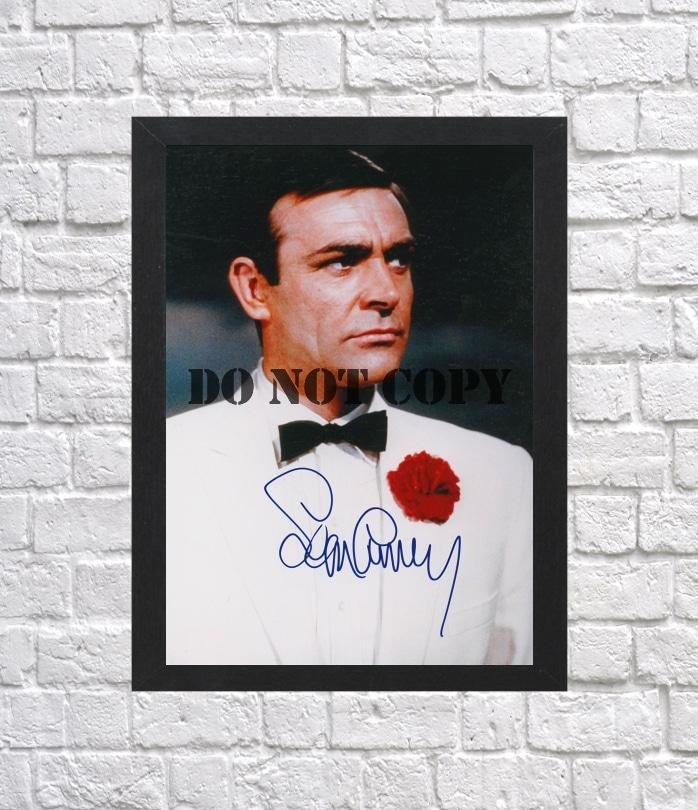 Sean Connery Autographed Signed Photo Poster 1 mo1290 A4 8.3x11.7""