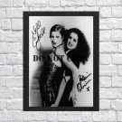 Patricia Quinn Nell Campbell The Rocky Horror Autographed Signed Photo Poster mo1252 A4 8.3x11.7""
