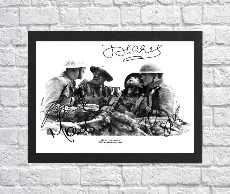 Monty Python The Meaning of Life Autographed Signed Photo Poster mo1231 A4 8.3x11.7""