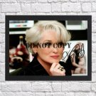 Meryl Streep Autographed Signed Photo Poster 6 mo1212 A4 8.3x11.7""