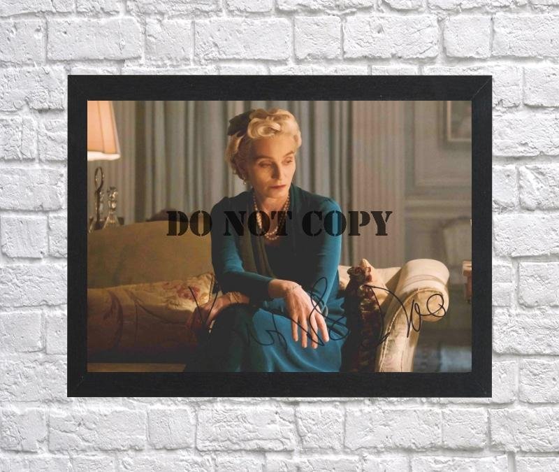 Kristin Scott Thomas Darkest Hour Autographed Signed Photo Poster mo1175 A4 8.3x11.7""
