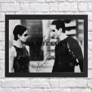 Keanu Reeves Carrie Anne Moss The Matrix Autographed Signed Photo Poster mo1169 A4 8.3x11.7""