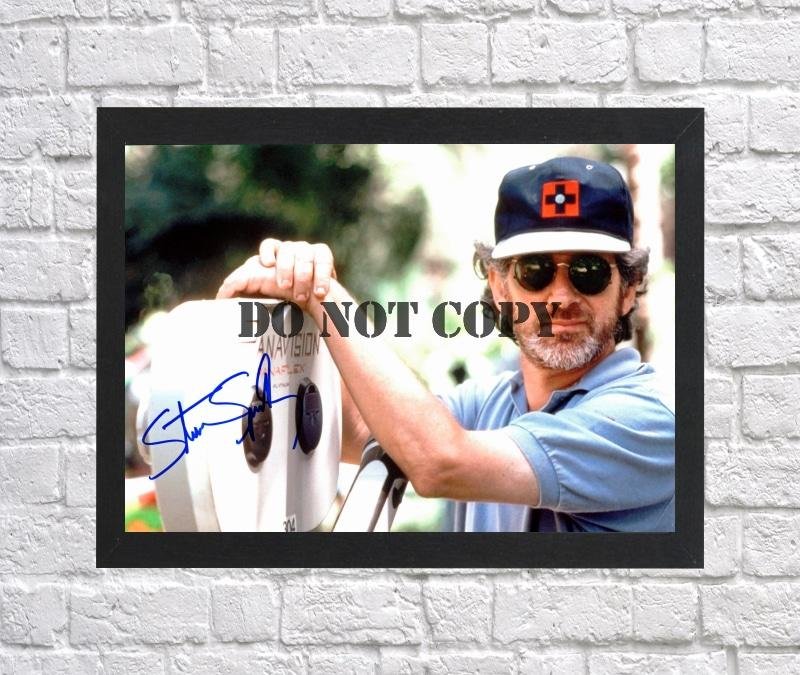 Steven Spielberg Director Autographed Signed Photo Poster mo1160 A4 8.3x11.7""