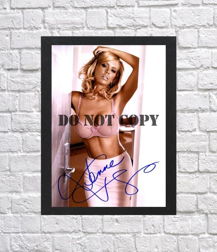 Jenna Jameson Autographed Signed Photo Poster 1 mo1131 A4 8.3x11.7""