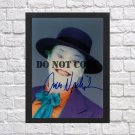 Jack Nicholson Joker Batman Autographed Signed Photo Poster 1 mo1105 A4 8.3x11.7""
