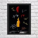 IT Cast Autographed Signed Photo Poster mo1104 A4 8.3x11.7""