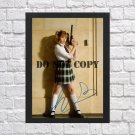 Chloe Moretz Kick Ass Autographed Signed Print Photo Poster mo1070 A4 8.3x11.7""