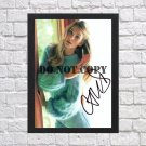 Camila Morrone Autographed Signed Print Photo Poster mo1063 A4 8.3x11.7""