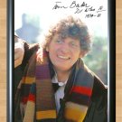 Tom Baker Dr Who 4th Signed Autographed Photo Poster 3 tv959 A4 8.3x11.7""