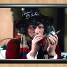 Tom Baker Dr Who 4th Signed Autographed Photo Poster 1 tv957 A4 8.3x11.7""