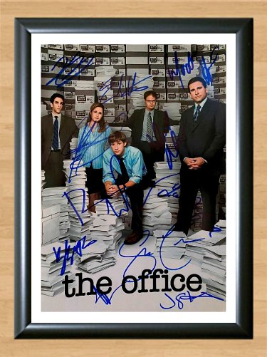 The Office Cast Signed Autographed Photo Poster 3 tv951 A4 8.3x11.7""