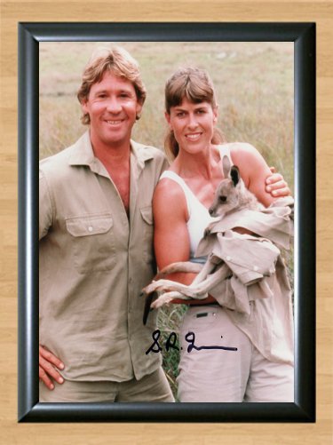 Steve Irwin The Crocodile Hunter Signed Autographed Photo Poster 3 tv935 A4 8.3x11.7""
