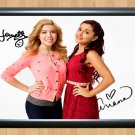Jennette McCurdy Ariana Grande Sam and Cat Signed Autographed Photo Poster 2 tv920 A4 8.3x11.7""