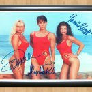 Baywatch Yasmine Bleeth Pamela Anderson Alexandra Paul Signed Autographed Photo Poster tv895 A4 8.3x
