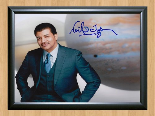 Neil deGrasse Tyson Astrophysicist Signed Autographed Photo Poster 2 tv881 A4 8.3x11.7""