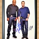 NCIS Chris O'Donnell LL Cool J Signed Autographed Photo Poster tv877 A4 8.3x11.7""