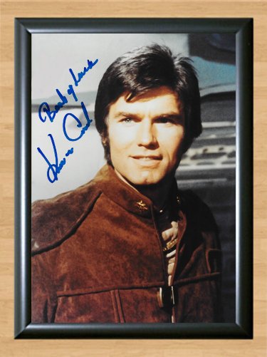 Kent McCord BSG Signed Autographed Photo Poster tv844 A4 8.3x11.7""