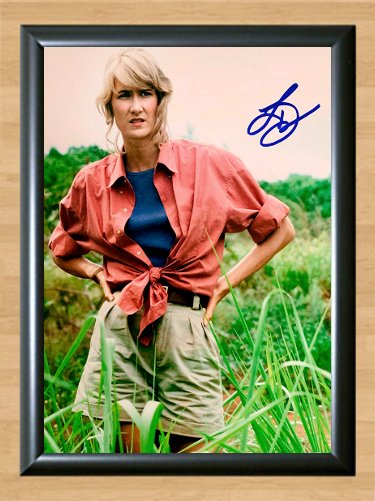Laura Dern Jurassic Park Signed Autographed Photo Poster tv838 A4 8.3x11.7""
