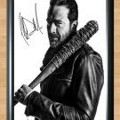 Jeffrey Dean Morgan Negan the Walking Dead Signed Autographed Photo Poster tv817 A4 8.3x11.7""