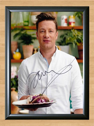Jamie Oliver Chef Signed Autographed Photo Poster tv816 A4 8.3x11.7""