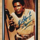 Herbert Jefferson Lt Boomer Battlestar Galactica Signed Autographed Photo Poster 2 tv807 A4 8.3x11.7