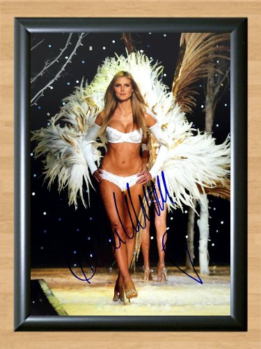 Heidi Klum Signed Autographed Photo Poster 2 tv801 A4 8.3x11.7""