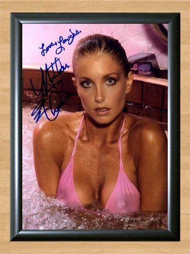 Heather Thomas Signed Autographed Photo Poster 3 tv796 A4 8.3x11.7""