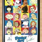 Family Guy Cast Signed Autographed Photo Poster 1 tv604 A4 8.3x11.7""