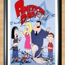 American Dad Cast Signed Autographed Photo Poster tv603 A4 8.3x11.7""