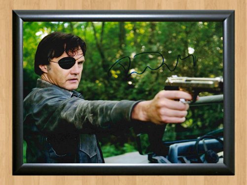 David Morrissey The Walking Dead Signed Autographed Photo Poster 1 tv569 A4 8.3x11.7""