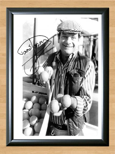 David Jason Only Fools and Horses Signed Autographed Photo Poster 2 tv568 A4 8.3x11.7""