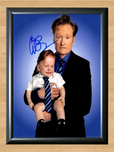 Conan O'Brien Late Night Signed Autographed Photo Poster 1 tv560 A4 8.3x11.7""