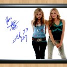 Aly n AJ Michalka Signed Autographed Photo Poster 2 tv511 A4 8.3x11.7""