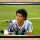 Diego Maradona Signed Autographed Photo Poster Print 11 fot116 A4 8.3x11.7""
