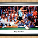 Diego Maradona Signed Autographed Photo Poster Print 10 fot114 A4 8.3x11.7""